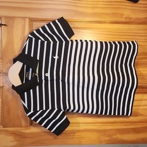 Polo Ralph Lauren Black & White Stripes 4T great condition